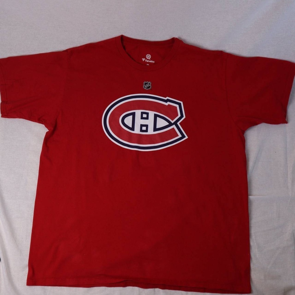 Montreal Canadiens "Drouin 92" Fanatics‎ NHL T‑Shirt – Size 2XL – Excellent - Picture 5 of 7
